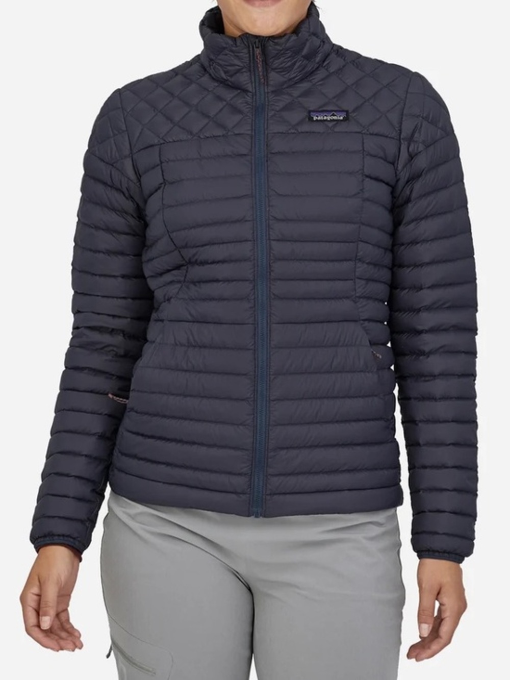 NWT Patagonia AlpLight Down Jacket Smolder Blue Women’s Size XS 800 Fill
